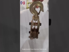 Casting Steel 50KG Hoisting Tackle  Sheave Hoist Sheave