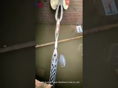 12 - 150mm Pilot Wire Cable Mesh Sock Joints Overhead Transmission Line Tools