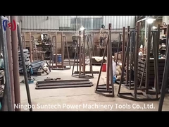 기계적 녹색 수압 케이블 드럼 스탠드 릴 스탠드 가르브화 10KN - 50KN