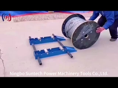 Cable Turntable Stringing Cable Reel Stand Drum Release Cable Reel Rotator Platform