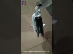 Overhead Line Round Belt Hold Down Wire Rope Pulley Wheel Transmission Stringing Blocks