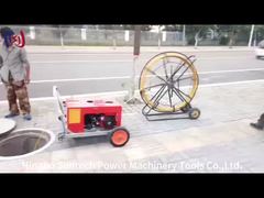 A Closer Look: 50mm 2KN Optical Cable Traction Opgw Stringing Equipment Transmission Line 